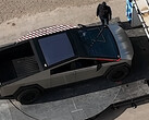 Il tergicristallo Cybertruck in fase di test (immagine: Brad Sloan/YT)