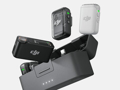 Il DJI Mic 3 potrebbe essere il terzo microfono rilasciato dall'azienda in due anni, nella foto il Mic 2. (Fonte: DJI) (Fonte: DJI)