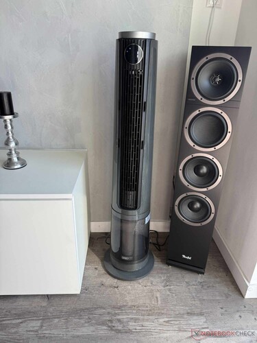 Il Dreo TurboCool 765S è alto circa 1,1 m.