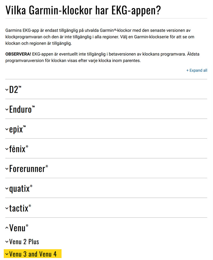 (Fonte: Garmin)