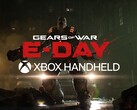 Logo Xbox Handheld sul banner di Gears of War: E-Day