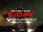 Logo Xbox Handheld sul banner di Gears of War: E-Day