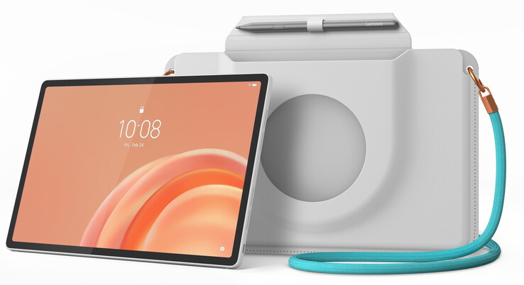 Il Lenovo Tab Plus Gen 2 e i suoi accessori (opzionali).
