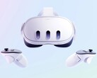 La build 60.0 sta per essere distribuita alle cuffie Meta VR, compresa la Quest 3 (sopra). (Fonte: Meta)