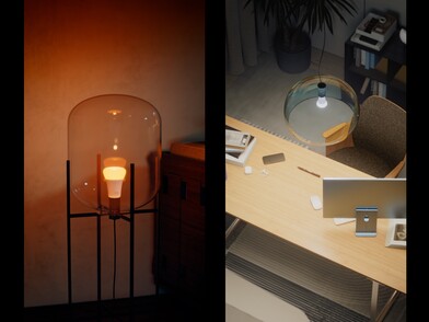 Lampadine Philips Hue standard A19 in esposizione (Fonte: Signify-Philips Hue PR)