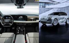 Audi ha recentemente mostrato il design esterno e interno della prossima Q6 e-tron. (Fonte: Audi - modifica)