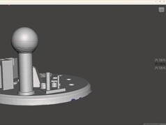 Diametro della sfera Scanbench misurato in MeshMixer
