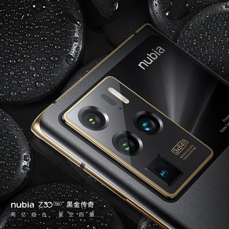 Lo Z30 Pro è disponibile nelle opzioni di colore nero, argento o "Black Gold Legend". (Fonte: Nubia)