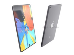 Apple iPhone 12 vs. iPad Mini 6 rendering