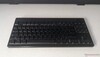 La vista dall'alto di BlackWidow V4 HyperSpeed TKL ad angolo