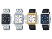 Da sinistra a destra, Casio MTP-B190D-1BV, MTP-B190D-7BV, MTP-B190GL-7BV e MTP-B190L-2BV. (Fonte immagine: Casio)