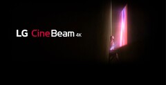LG presenta i suoi proiettori CineBeam 2022. (Fonte: LG)