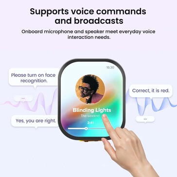 Un microfono e un altoparlante integrati garantiscono funzionalità audio pronte all’uso