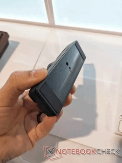 Keychron Trackball nero in basso (fonte: Notebookcheck/Stephen Pereyra)