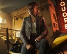 Lucia di GTA 6 raffigurata accanto a una motocicletta