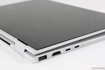 La modalità tablet è più facile da usare rispetto al vecchio x360 1030 G4 grazie alle dimensioni più piccole e al peso più leggero