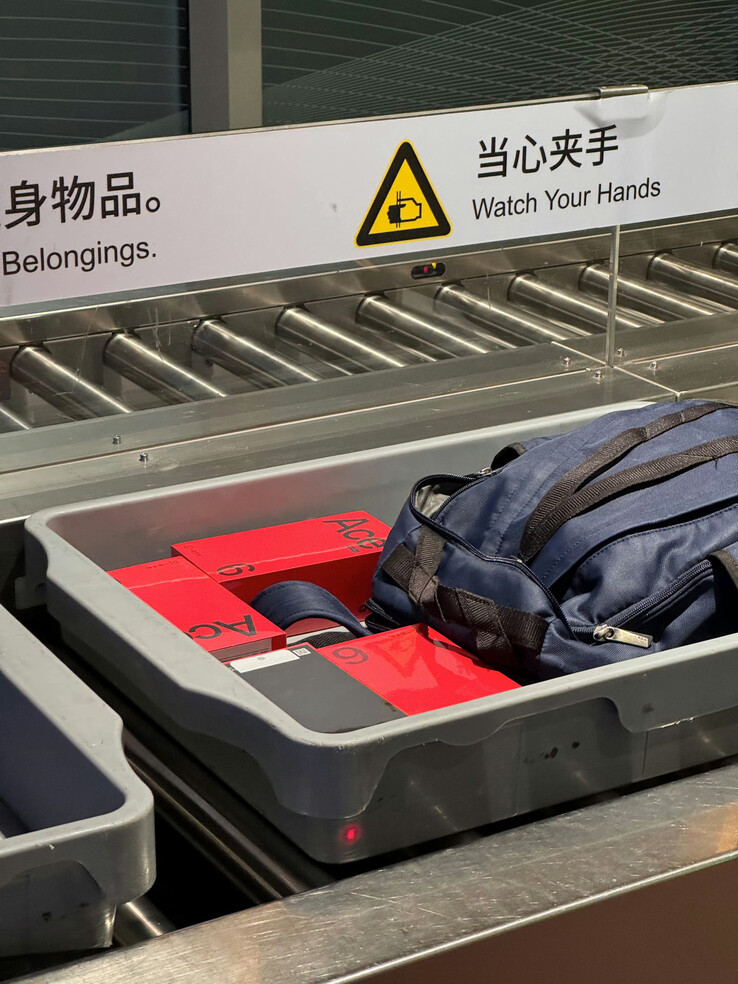 Un'immagine trapelata mostra la scatola di vendita al dettaglio di Ace 6 Pro Max.(Fonte: Weibo)