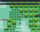 PokeDaisy gioca a un gioco Pokémon con overlay aggiuntivi sullo schermo