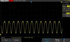 0% di luminosità: 480.05 Hz PWM