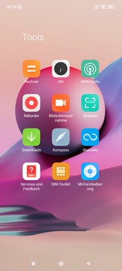 Software dello Xiaomi Redmi Note 10S