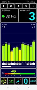 Ricezione GPS all'aperto