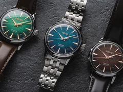 I modelli Seiko Presage Cocktail Time HCB001J1, HCB002J1 e HCB003J1.