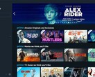 La schermata iniziale di Amazon Prime Video