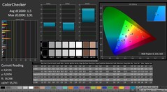 CalMAN: ColorChecker - calibrato