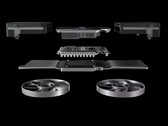 Soluzione di raffreddamento di Nvidia RTX 5090 FE (Fonte: Nvidia)
