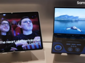 Un concetto di computer portatile pieghevole. (Fonte: Samsung)