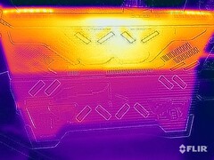 Test di sollecitazione delle temperature superficiali (posteriore)