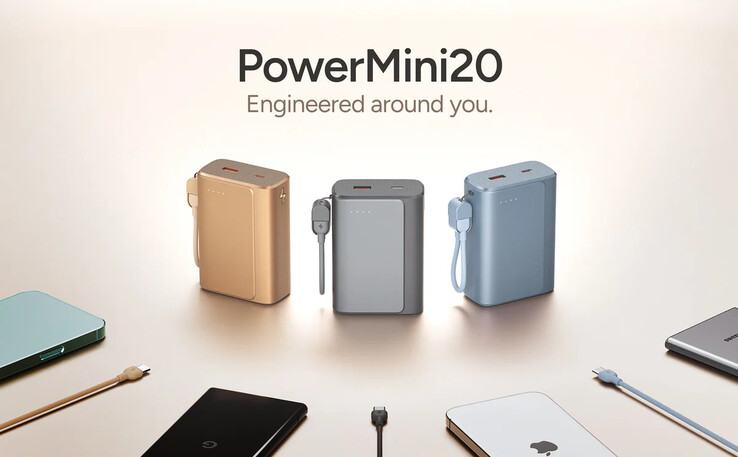 Il power bank Ambrane PowerMini20. (Fonte: Ambrane)
