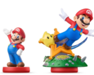 Un confronto in scala tra il vecchio Amiibo di Mario e il nuovo Amiibo di Super Mario Galaxy con Luma (fonte immagine: r/amiibo)