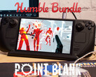 Il bundle Point Blank scadrà il 4 settembre 2025. Nella foto: Steam Deck con Superhot. (Fonte: Humble Bundle e Notebookcheck - modifica)