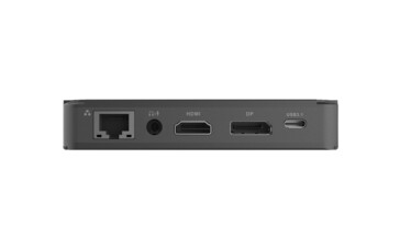 RJ45 (10/100/1000 Ethernet), porta combinata per cuffie/microfono, HDMI 2.0, DisplayPort 1.4, USB 3.1 (1 Type-C)