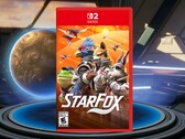 Viene mostrata la foto della scatola di Star Fox Switch 2