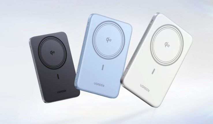 La banca di energia magnetica Ugreen MagFlow Air (5000mAh, Qi2 15W)