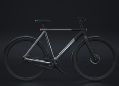 L&#039;e-bike VanMoof S3 Aluminum in edizione limitata ha un telaio bicolore. (Fonte: VanMoof)