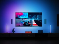 La nuova applicazione Yeelight TV trasforma il suo televisore Samsung in un coinvolgente spettacolo di luci. (Fonte: Yeelight)