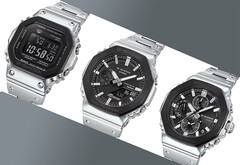 La serie Casio Full Metal G-Shock offre un&#039;autonomia illimitata grazie ai moduli Tough Solar. (Fonte: Casio)