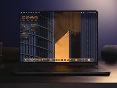Interfaccia desktop personalizzata di macOS che mostra elementi di design Liquid Glass, Dock aggiornato e widget ridisegnati. (Fonte immagine: Apple)