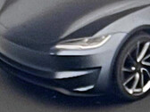 Presunto frontale della Model 3 Ludicrous (immagine: Nint/X)