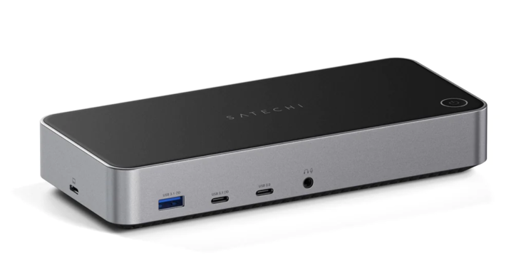 La tripla docking station per display 4K di Satechi. (Fonte: Satechi)