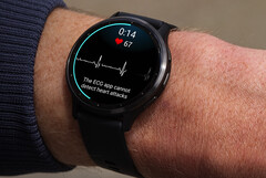 La funzionalità ECG continua a funzionare con gli aggiornamenti stabili della serie Venu 3. (Fonte: Garmin)