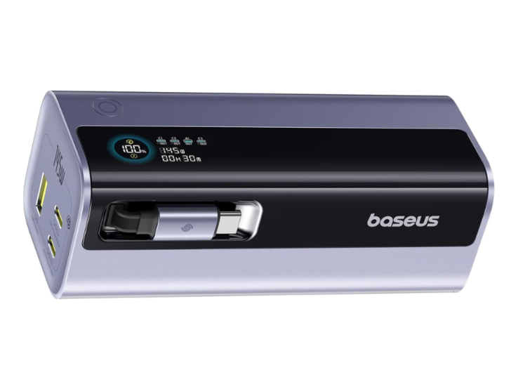 La Banca di energia Baseus 145W 20.000mAh EnerGeek GR11. (Fonte: Baseus)