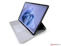 Nella recensione: Microsoft Surface Laptop Studio. Modello di prova per gentile concessione di Cyberport.