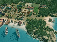 Un'immagine che raffigura una città nella Repubblica dei Pirati.
