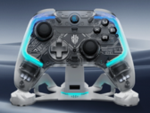 Il controller ha un design trasparente con strisce luminose a LED (Fonte: ITHome) 