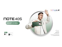 La pagina del prodotto Infinix Note 40s (Fonte: Infinix Mobility)