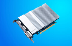 Asus Xe DG1 è veloce quanto una Radeon RX 550 nel test Basemark GPU Vulkan. (Fonte immagine: Intel)